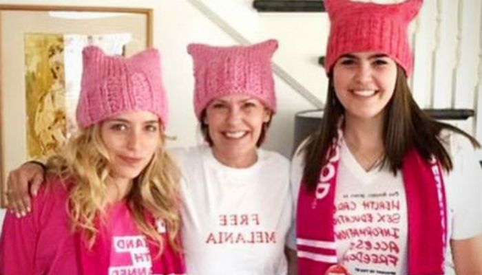 Jessica Rothenberg with her mother Susan and her sister Caty Rothenberg. 